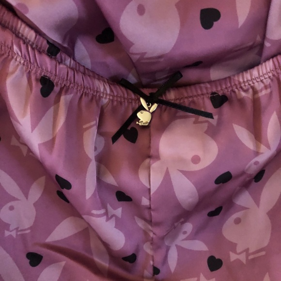 Awesome New with tags PLAYBOY silky 2 piece night sleep set - Picture 2 of 6